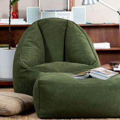 Versatile bean bag chair in modern decor