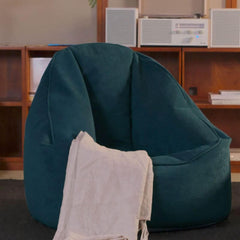 Bean bag chair with zipper for cleaning