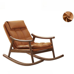 Comfortable rocking chair enhancing room decor