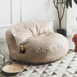 Nordic Modern Brown Versatile Tatami Cushion With Technical Fabric