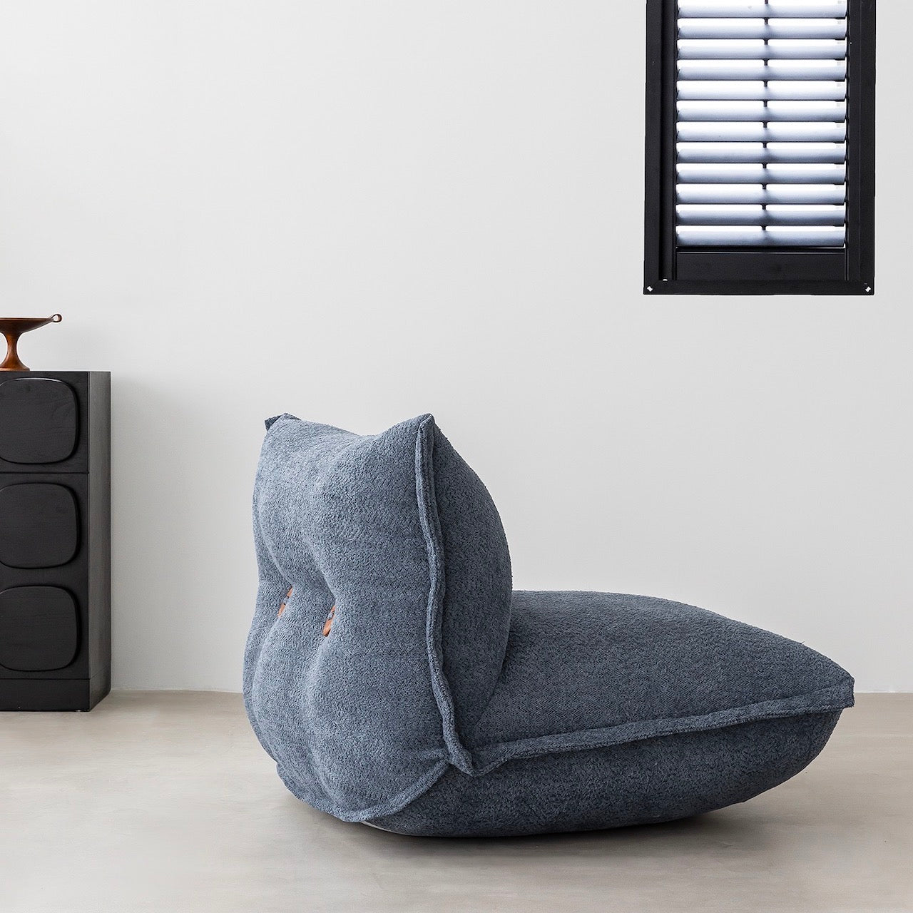 Stylish Boucle Single Sofa Chair with Deep Seating Comfort