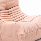 Kids' suede furry caterpillar lounge chair and single Togo sofa available in multiple colors