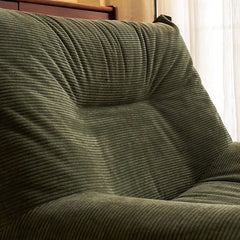 Elegant Single Sofa Soft Recliner with cat ear design detail