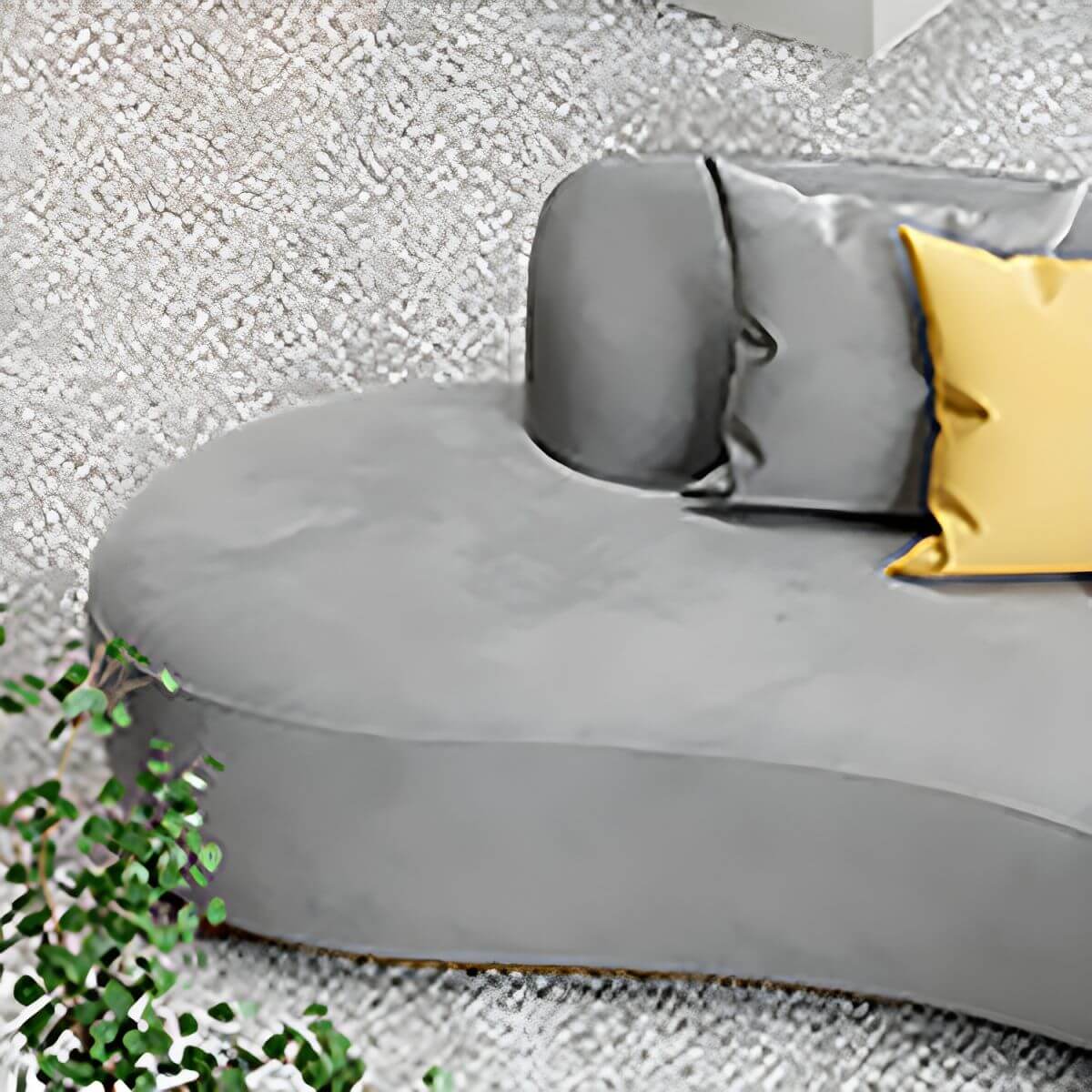 Pink modern polyester blend sofa with tight back, ideal for apartments, measuring 32 by 32 by 35 inches