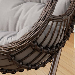 Tropical Alloy Framed Pads Porch Swing with Stand, Chain & Stand Included Porch Swings