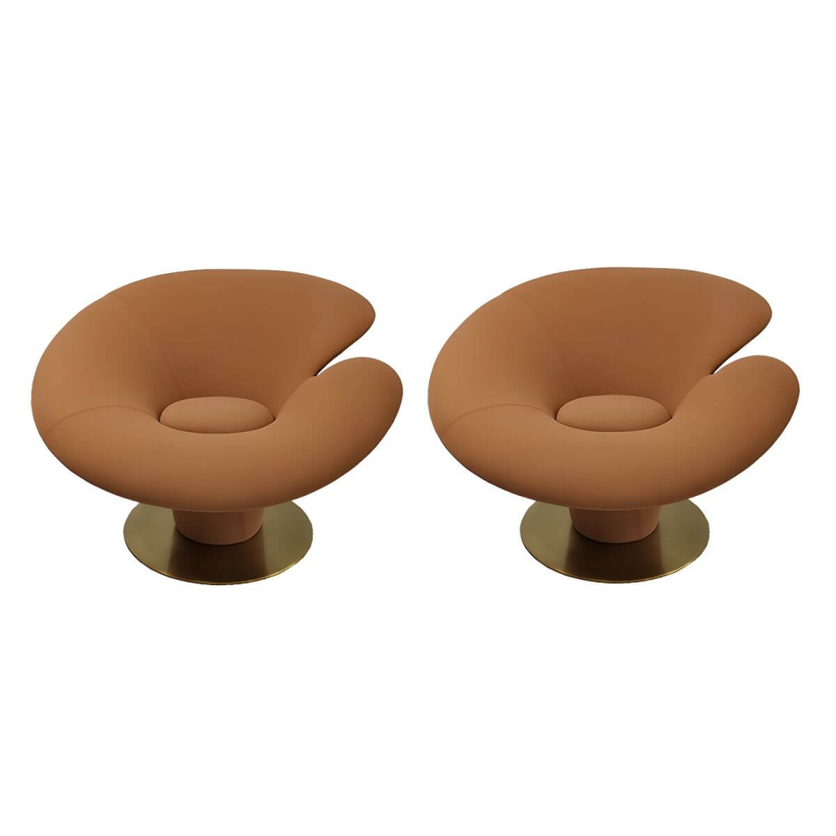 High-back modern papasan chair with linen blend upholstery and reclining feature