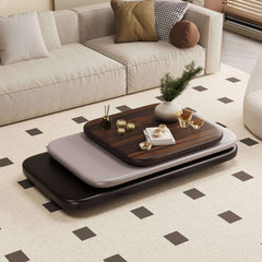 Modern Minimalist Creative Rotating Coffee Table
