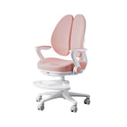 Adjustable Ergonomic Kids Chair With Arms - Blue Plastic