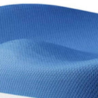 Adjustable Ergonomic Kids Chair With Arms - Blue Plastic