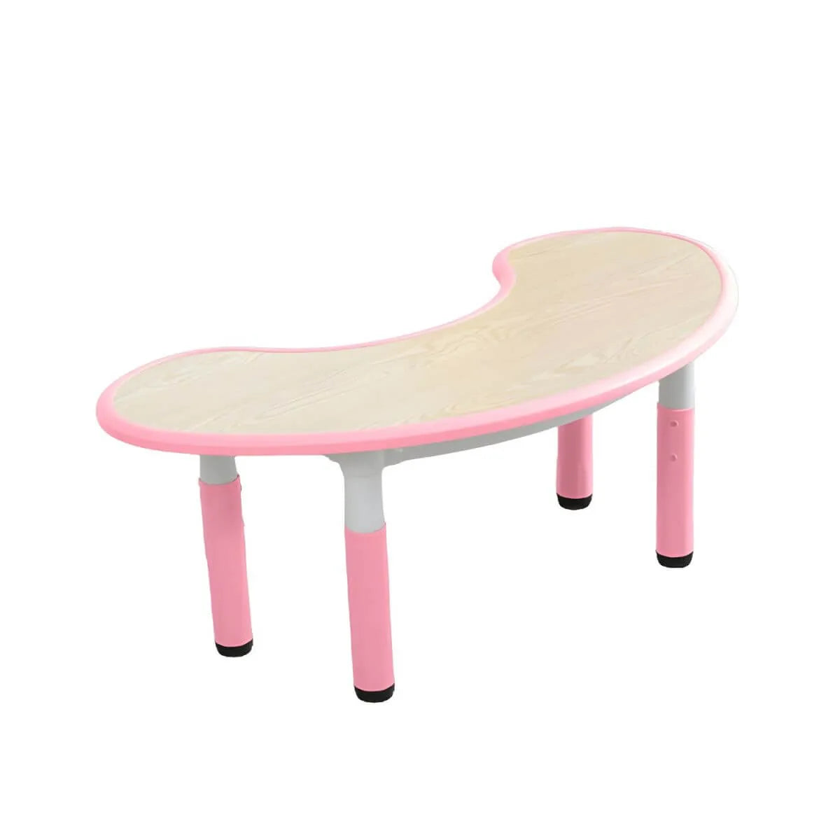 Adjustable Height Kids Writing Desk with Natural Wood Top