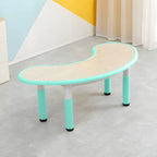 Adjustable Height Kids Writing Desk with Natural Wood Top