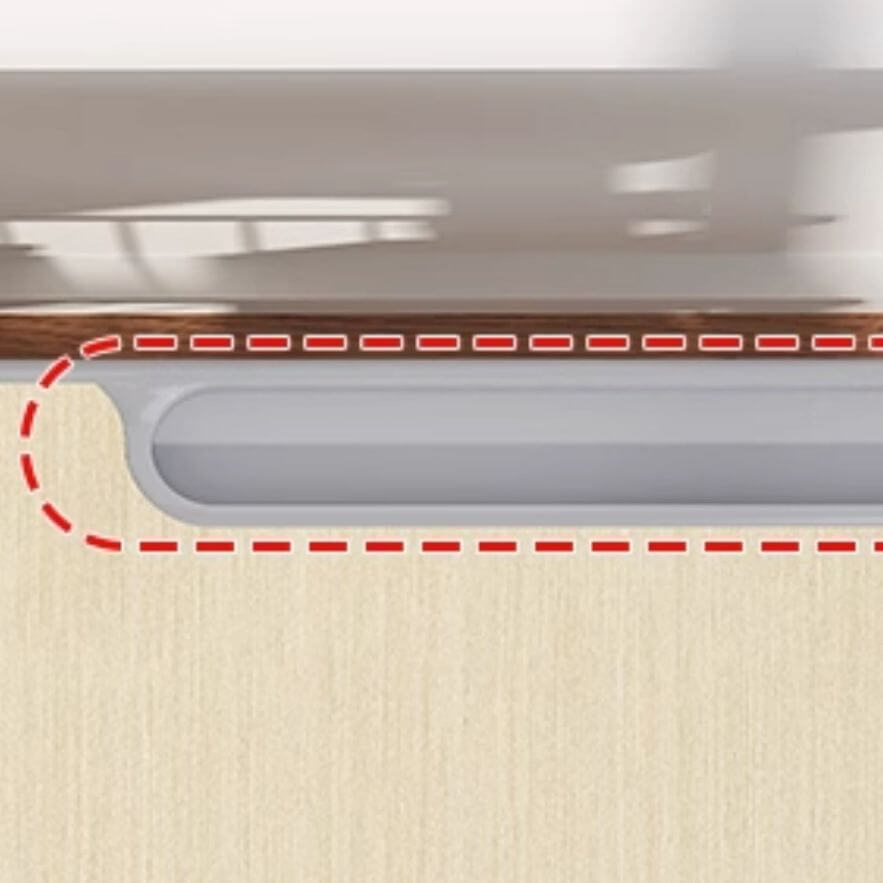 Adjustable Kids Desk & Chair Set with Storage - Natural