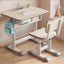 Adjustable Kids Desk & Chair Set with Storage - Natural Main Product Image