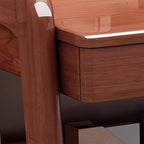 Adjustable Kids Desk with Storage and Shelves - White