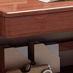 Adjustable Kids Desk with Storage and Shelves - White