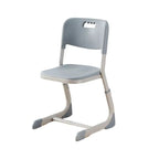 Adjustable Kids Writing Desk with Shelf and Storage – Wood & Metal