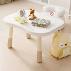 Adjustable Kids' Writing Desk with Wood Top and Soft-Rounded Edge