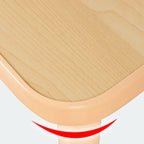Adjustable Kids Writing Desk with Wooden Top and Iron Base