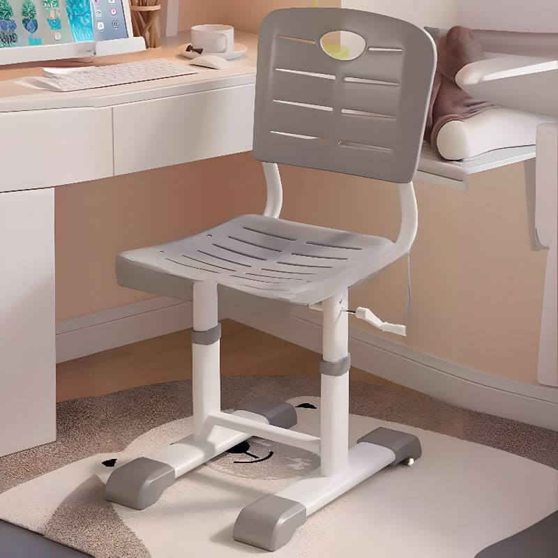 Adjustable Plastic Kids Chair with Ventilated Design and Carry Handle Main image