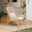 Adjustable Rattan Folding Chair Series with Cushions for Terrace and Reading Nooks