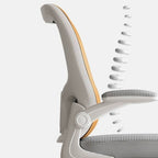 Adjustable Upholstered Chair for Kids - Modern Solid Colors