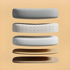 Adjustable Upholstered Kids Chair with Breathable Mesh Back