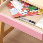 Adjustable Wood Kids' Writing Desk with Storage & Ergonomic Chair