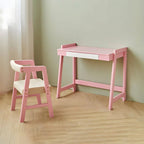 Adjustable Wood Kids' Writing Desk with Storage & Ergonomic Chair