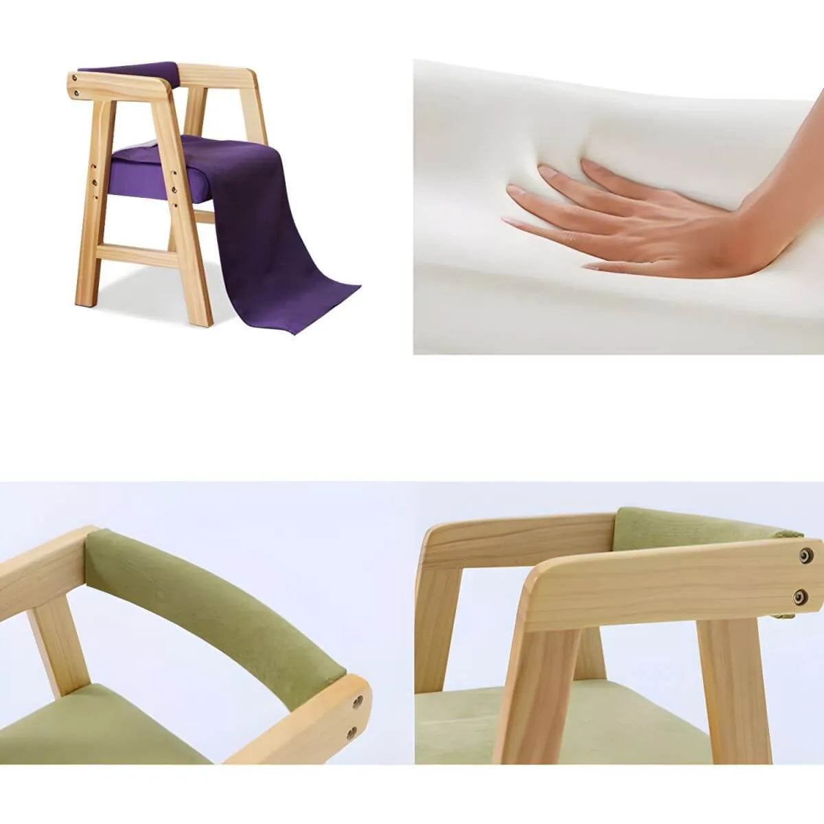 Adjustable Wood Kids' Writing Desk with Storage & Ergonomic Chair