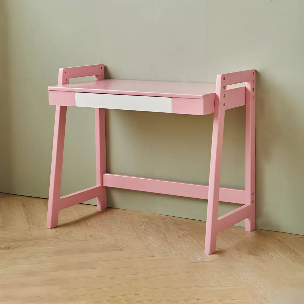 Adjustable Wood Kids' Writing Desk with Storage & Ergonomic Chair
