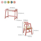 Adjustable Wood Kids' Writing Desk with Storage & Ergonomic Chair Dimensions