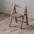 Space-saving folding table perfect for dining and work in small cozy homes