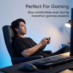 Align High-Back Leather Office Chair with Ergonomic Support