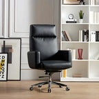 Align High-Back Leather Office Chair with Ergonomic Support