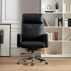 Align High-Back Leather Office Chair with Ergonomic Support