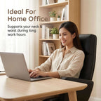 Align High-Back Leather Office Chair with Ergonomic Support