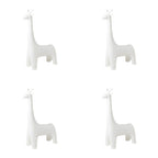 Animal Design Black Plastic Kids Stool - Novelty Seating for Playrooms