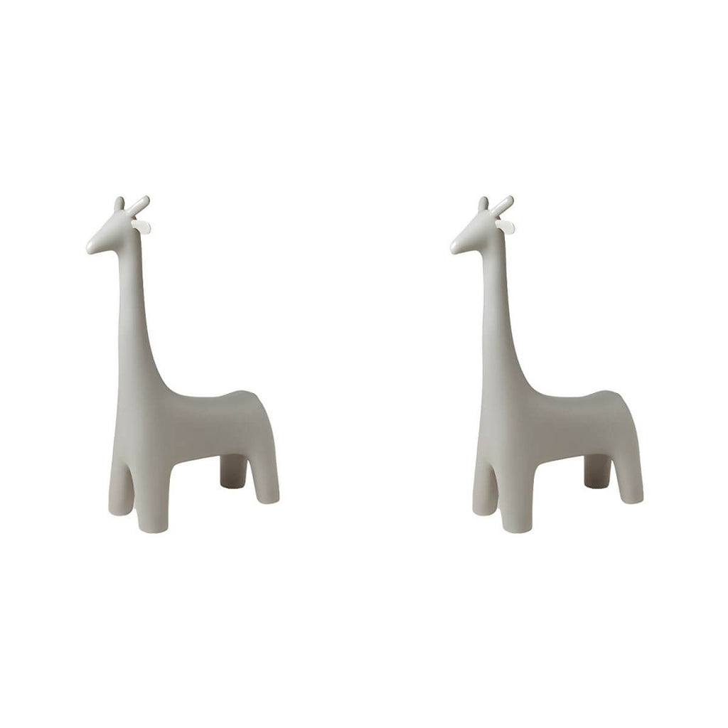 Animal Design Black Plastic Kids Stool - Novelty Seating for Playrooms