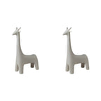 Animal Design Black Plastic Kids Stool - Novelty Seating for Playrooms