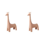 Animal Design Black Plastic Kids Stool - Novelty Seating for Playrooms