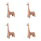 Animal Design Black Plastic Kids Stool - Novelty Seating for Playrooms