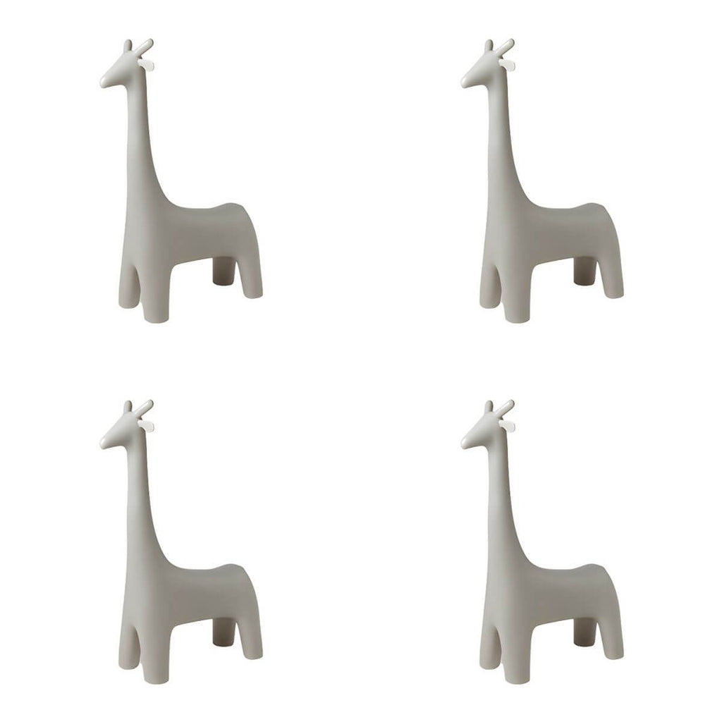 Animal Design Black Plastic Kids Stool - Novelty Seating for Playrooms