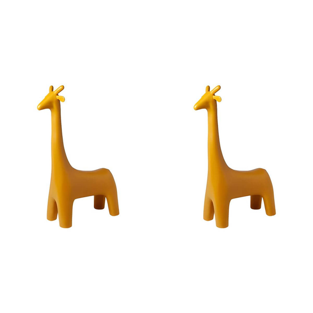 Animal Design Black Plastic Kids Stool - Novelty Seating for Playrooms