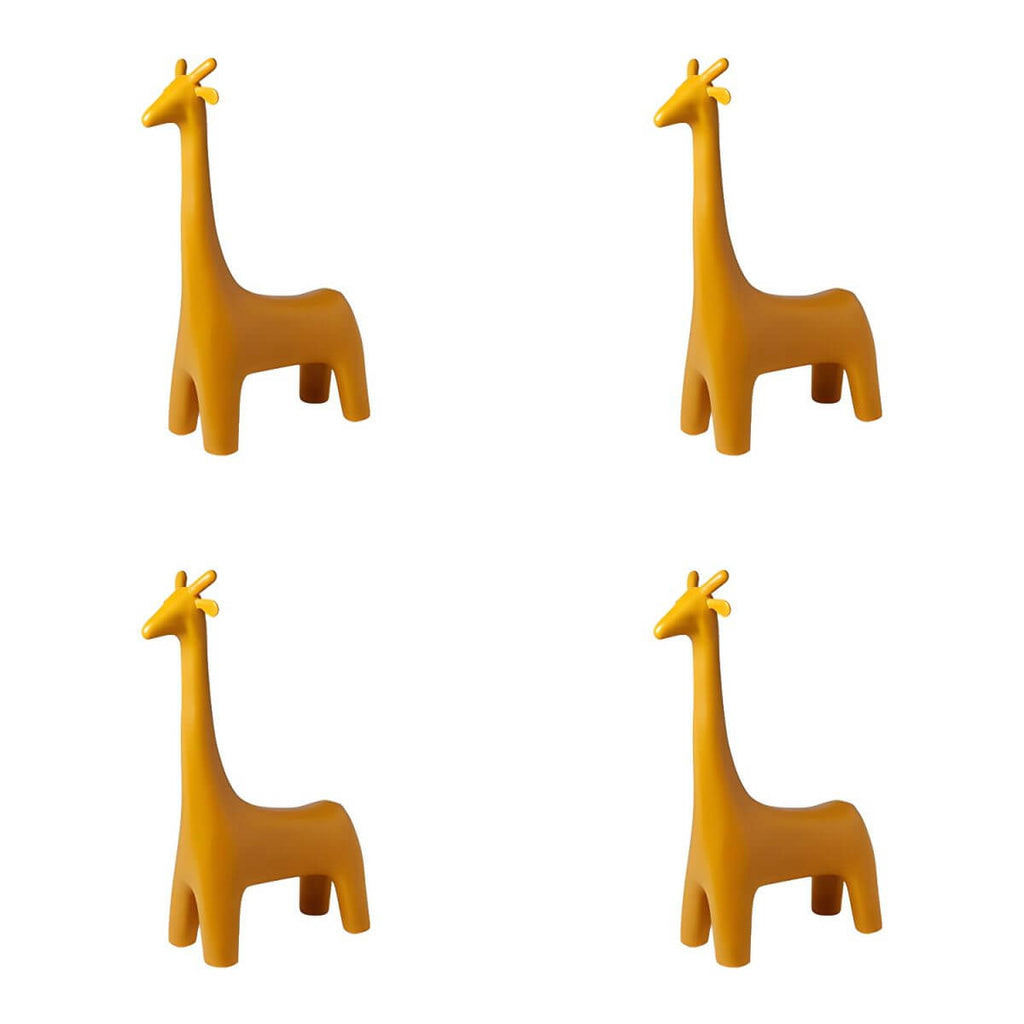 Animal Design Black Plastic Kids Stool - Novelty Seating for Playrooms