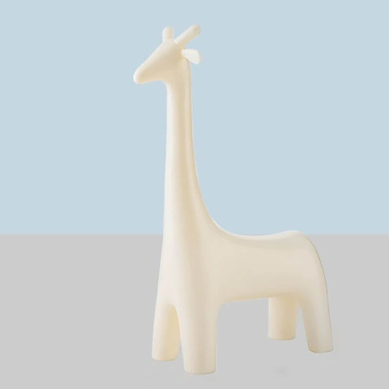 Animal Design Black Plastic Kids Stool - Novelty Seating for Playrooms