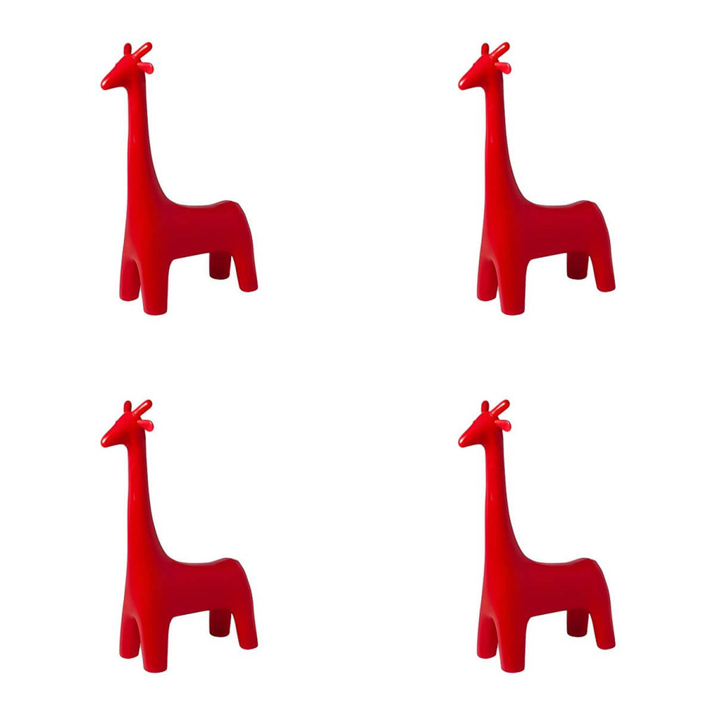 Animal Design Black Plastic Kids Stool - Novelty Seating for Playrooms