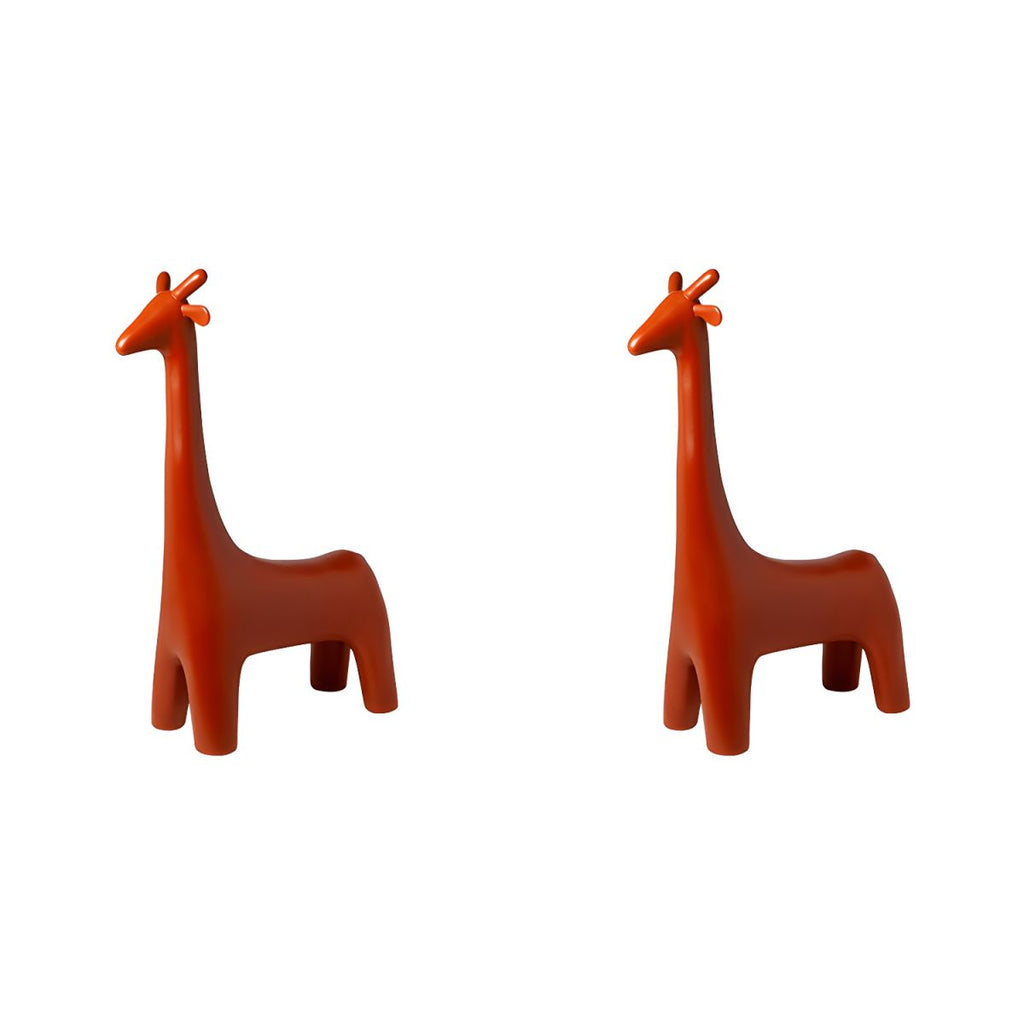 Animal Design Black Plastic Kids Stool - Novelty Seating for Playrooms