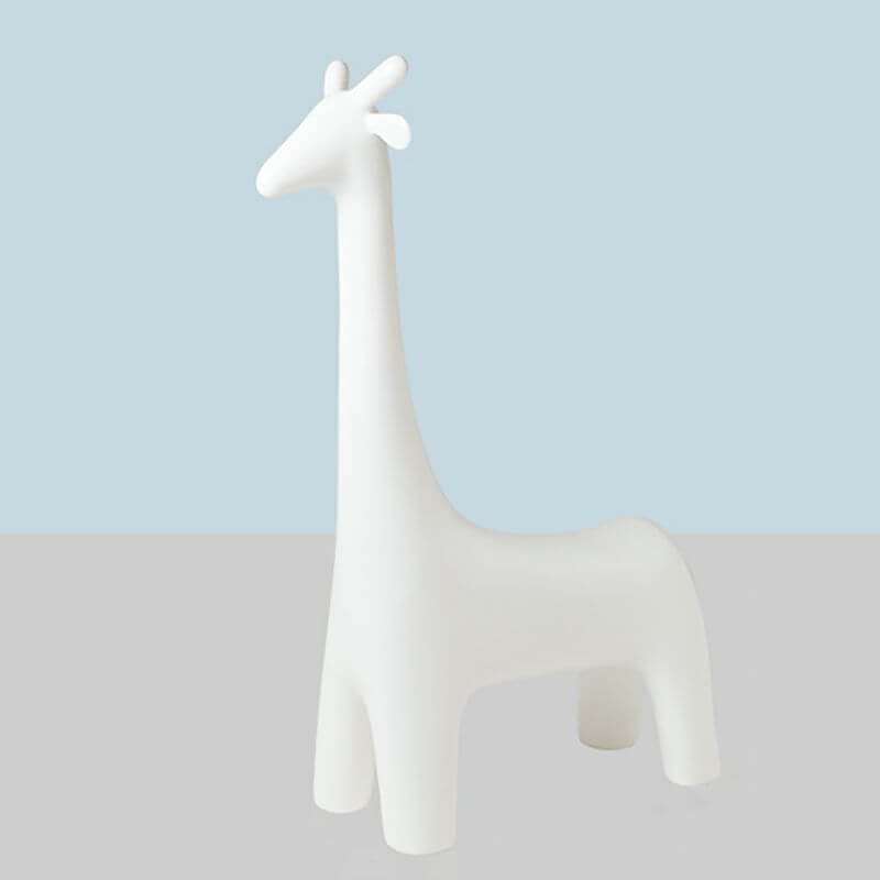 Animal Design Black Plastic Kids Stool - Novelty Seating for Playrooms