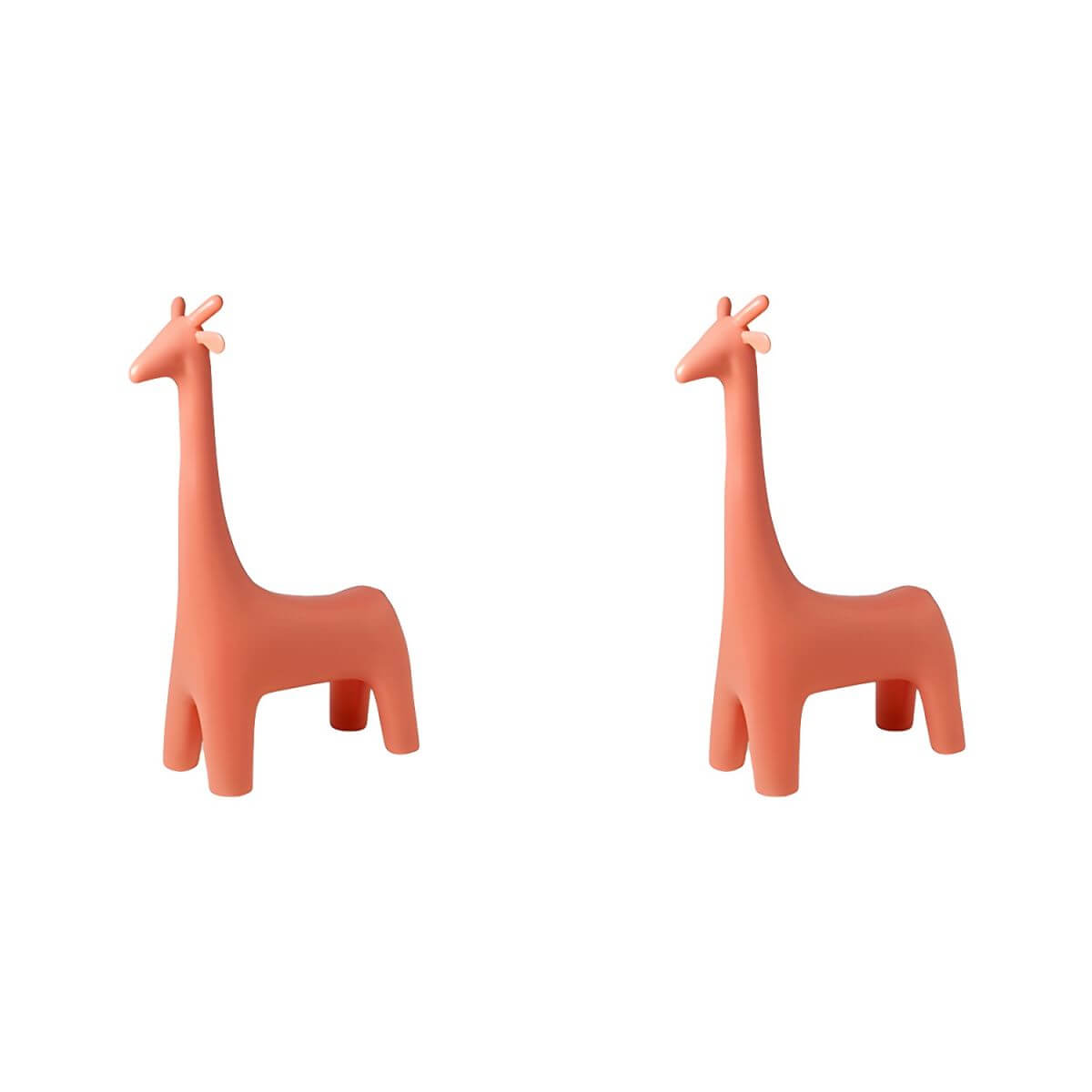 Animal Design Black Plastic Kids Stool - Novelty Seating for Playrooms