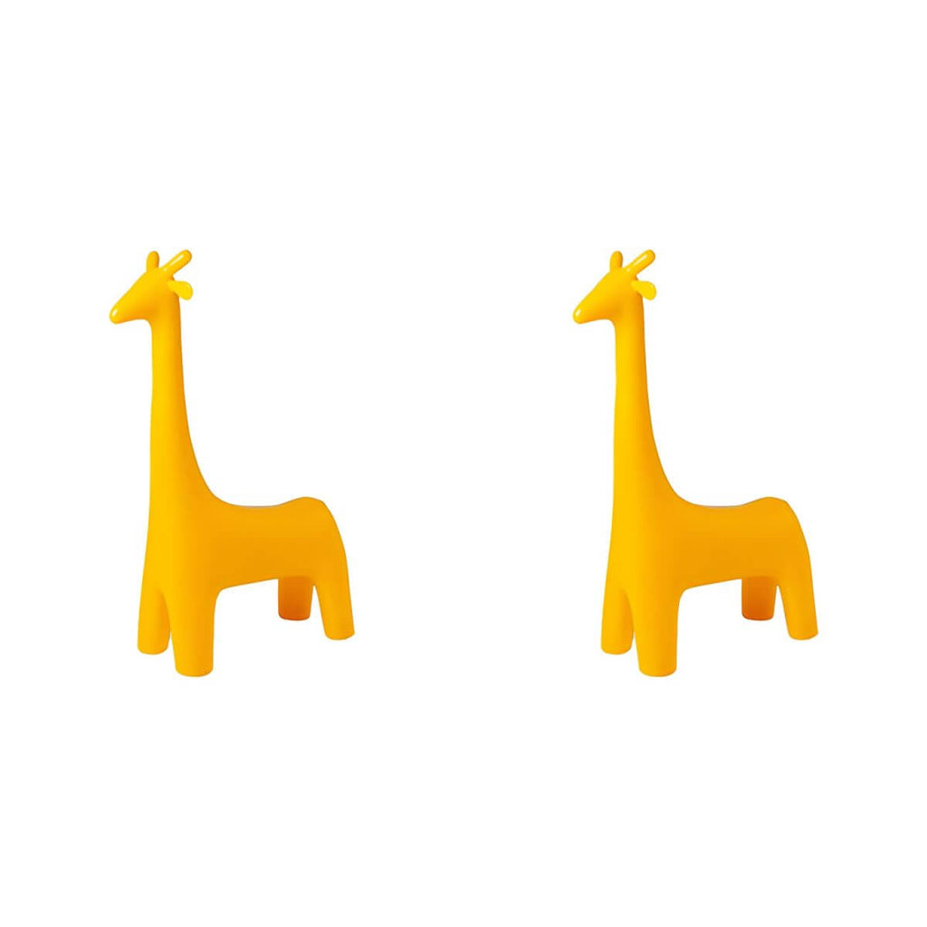 Animal Design Black Plastic Kids Stool - Novelty Seating for Playrooms